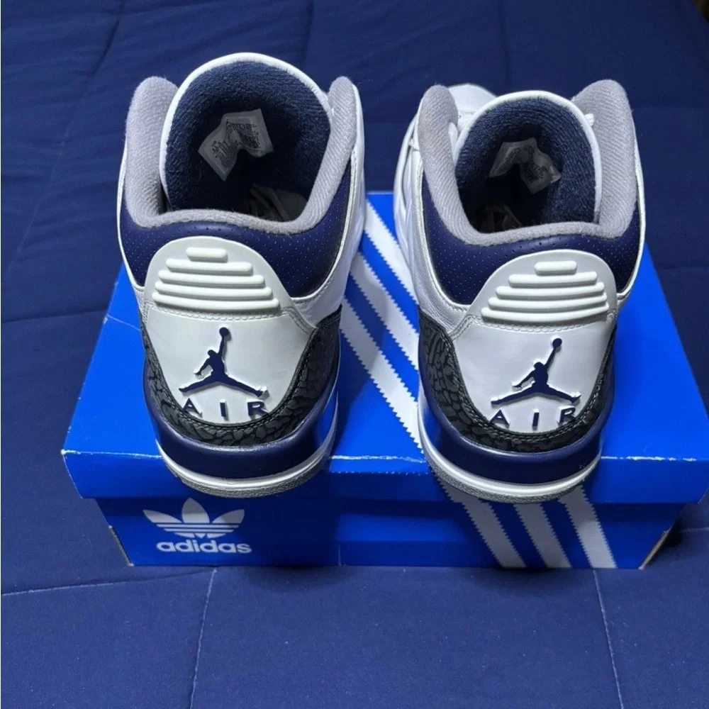 Air Jordan 3 Retro Midnight Navy 2023 Size 11.5 - Picture 4 of 7